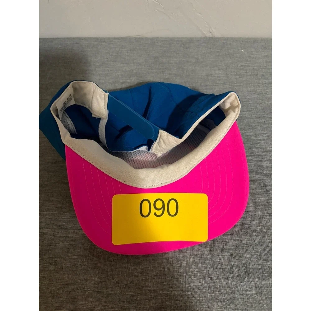 Unbranded Oregon Hat Mens OSFA Blue Pink Vintage 90s Retro‎ Nylon Snapback